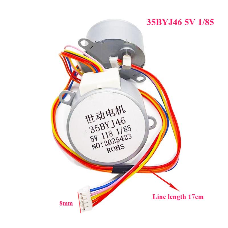 35BYJ46 Stepper Motor DC 5V 12V 24V Permanent Magnet Gear Small Stepper Motor Humidifier Repair