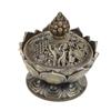 Incense Burner Bronze Anticorrosion RustProof Durable Classical Charcoal Burner for Home Decoration