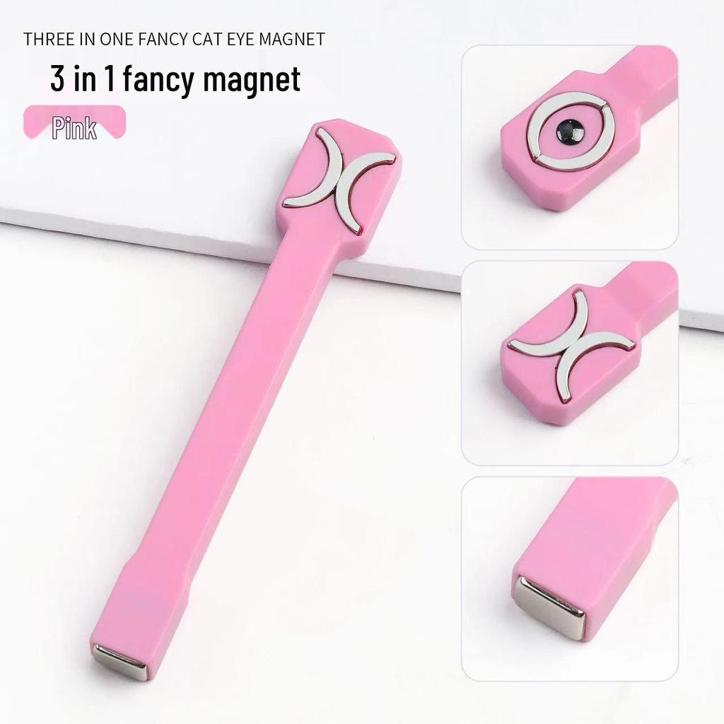 Magnetic Nail Art Crystal Stone Kit with Strong Rods: Round, Square, Cylindrical Neodymium Magnet