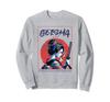 Geisha Girl Vintage Samurai Japanese Sweatshirt