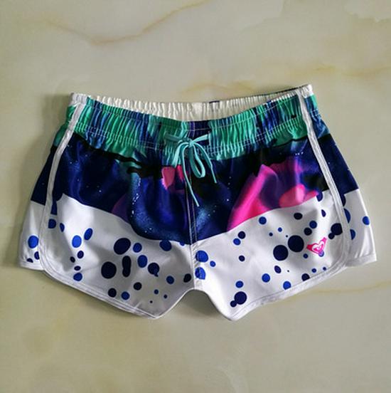 Женские быстросохнущие эластичные пляжные брюки ROXY: Универсальные повседневные шорты для серфинга, отпуска и отдыха