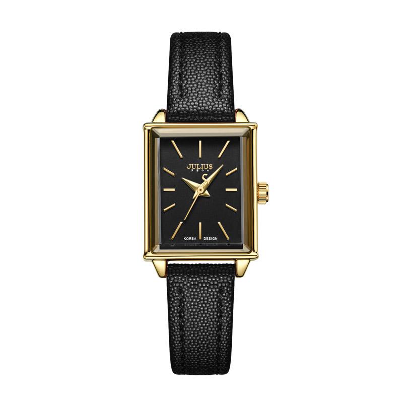Top Julius Lady Women's Wrist Watch Elegant Simple Fashion Hours Dress Bracelet Real Leather School Girl Birthday Gift Box