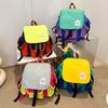 Сочетание контрастных цветов, школьный рюкзак в британском стиле для детского сада, рюкзак для мальчиков и девочек для большого класса, большая вместимость, рюкзак для отдыха и путешествий