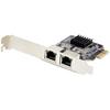 Carte Réseau PCIe - STARTECH.COM - 2 Ports - 10/100/1000Mbps - Wake-on-LAN - VLAN