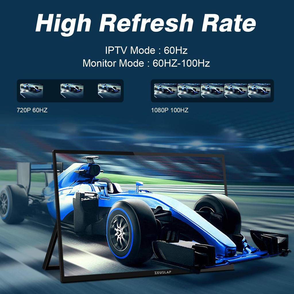 Портативный монитор ZEUSLAP Z18TV