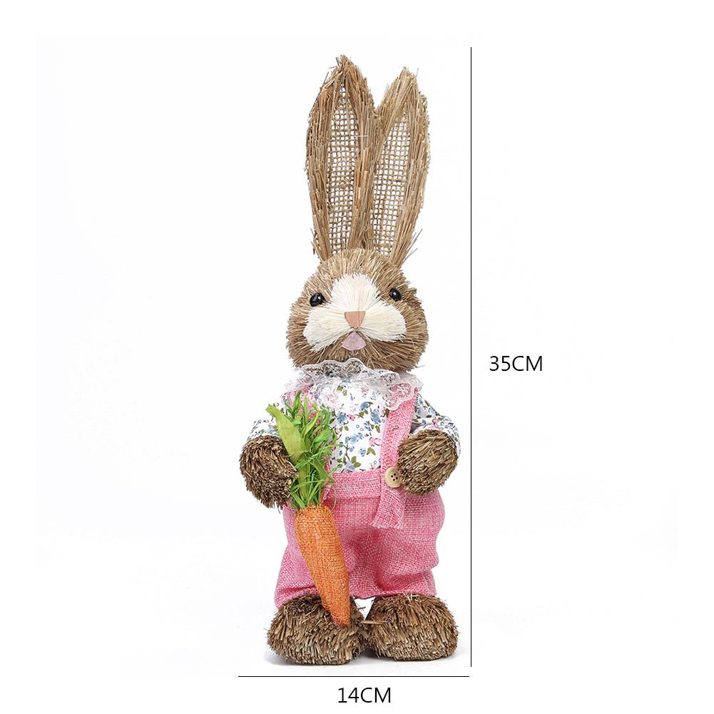 LF# Пасхальный кролик Орнамент Искусство Ремесла Мультфильм Пасхальный Орнамент Яркие Фотографии P