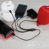 Разветвитель Herfair Micro USB для зарядки USB, кабель USB Micro, тип A (папа) на 4 Micro USB (папа), кабель-адаптер для кабеля передачи данных, многофункциональный кабель 4-в-1 Micro,