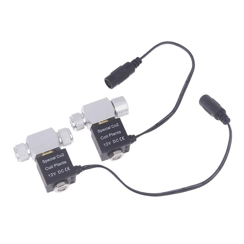 Регулятор электромагнитного клапана Co2 для аквариума 110 В-220 В Низкотемпературный Co2 Аквариум Аквариум Электрический Магнитный Клапан Eu Us Dc12V