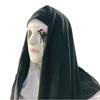 Horror Nun Latex Mask Halloween Haunted House Party Costume Cosplay Accessories