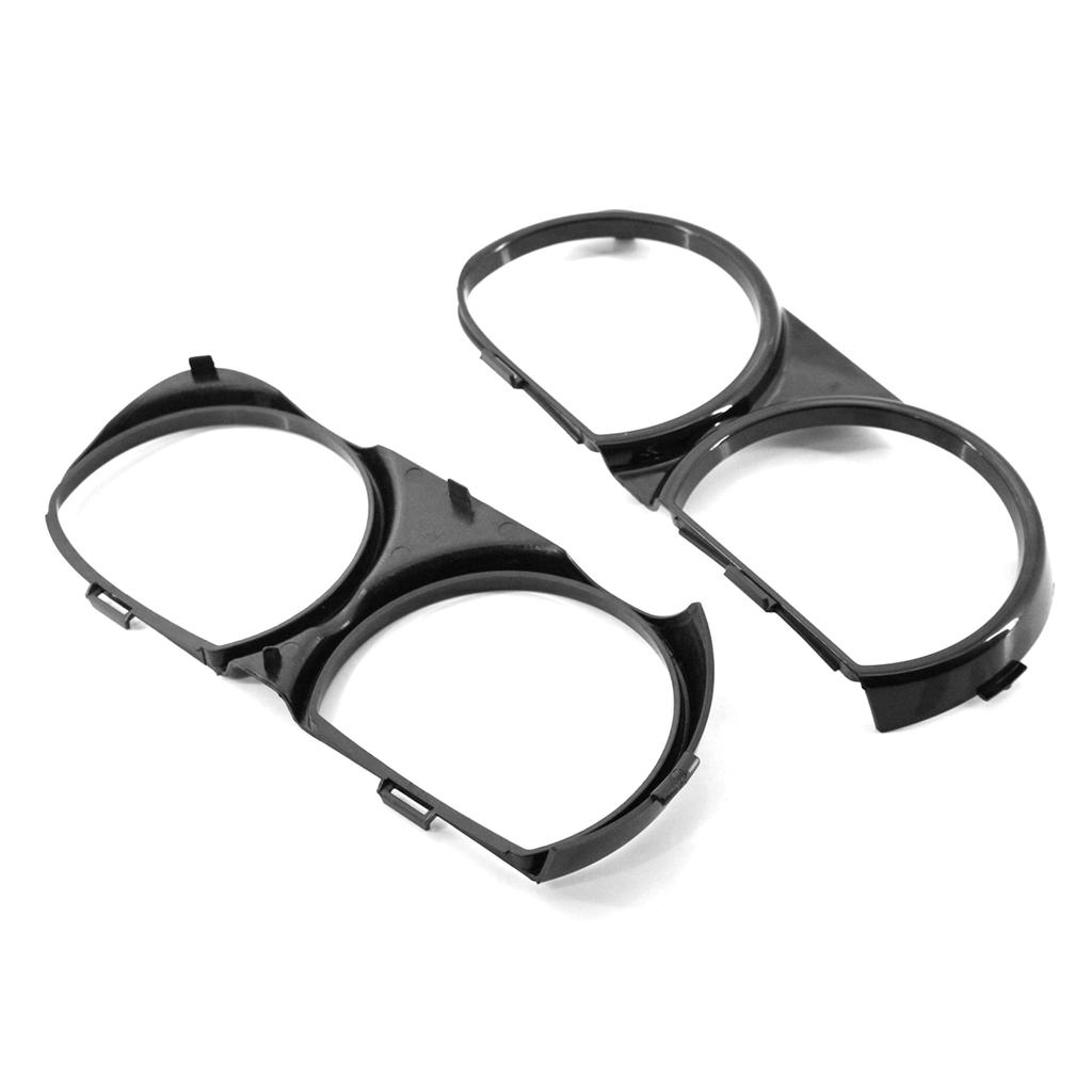 2pcs Front Lamp Headlight Bezel Trim Replacement for Dodge Challenger 2015-2021 Left & Right