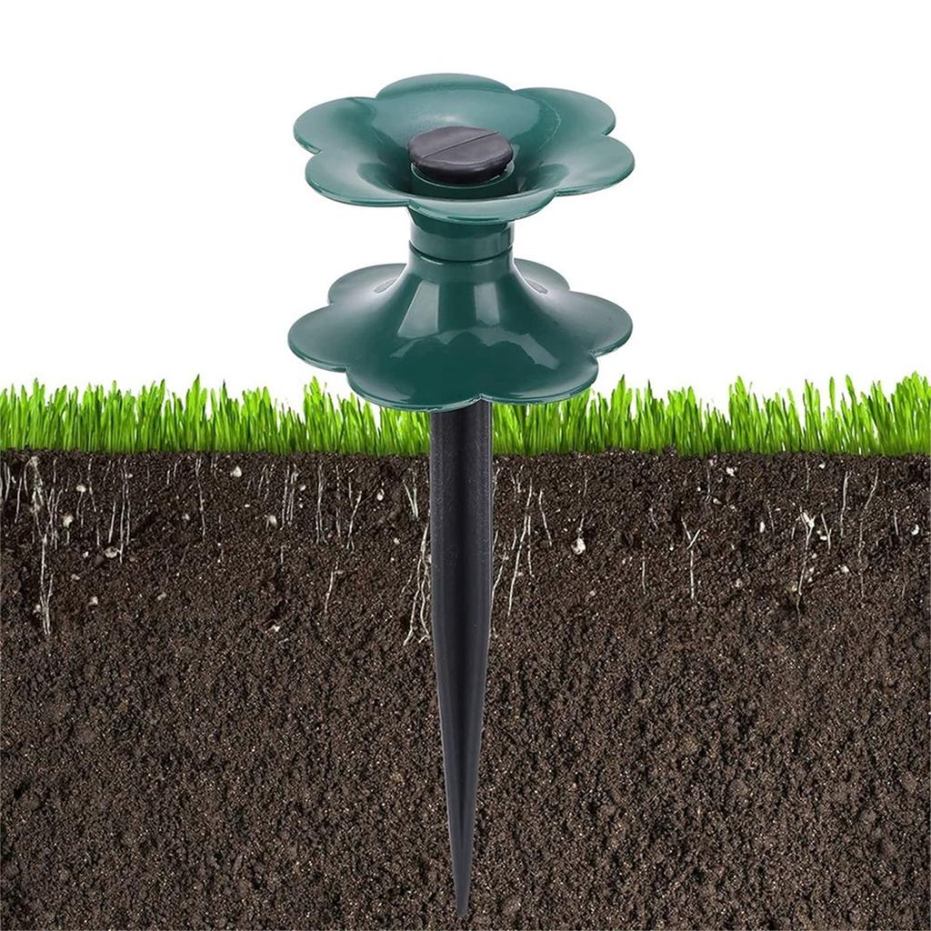 Hose Guide Spike Watering Water Pipe Hose Roller Wheel Gardening High-strength Simply Garden Hose Holder