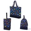 Colorful Candy Style Gusset Bag and Drawstring Pouch Lesson Shoe and Large Drawstring Perfect for Preschool and Kindergarten A Cool Idea for Dinosaur
