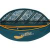 Nike Полиэстеровая поясная сумка кроссбоди обычного размера мужская расцветки «геода» (teal) с принтом «солнечные часы» (sundial) и «пазл» (puzzle) в стиле кэжуал FB2848-381
