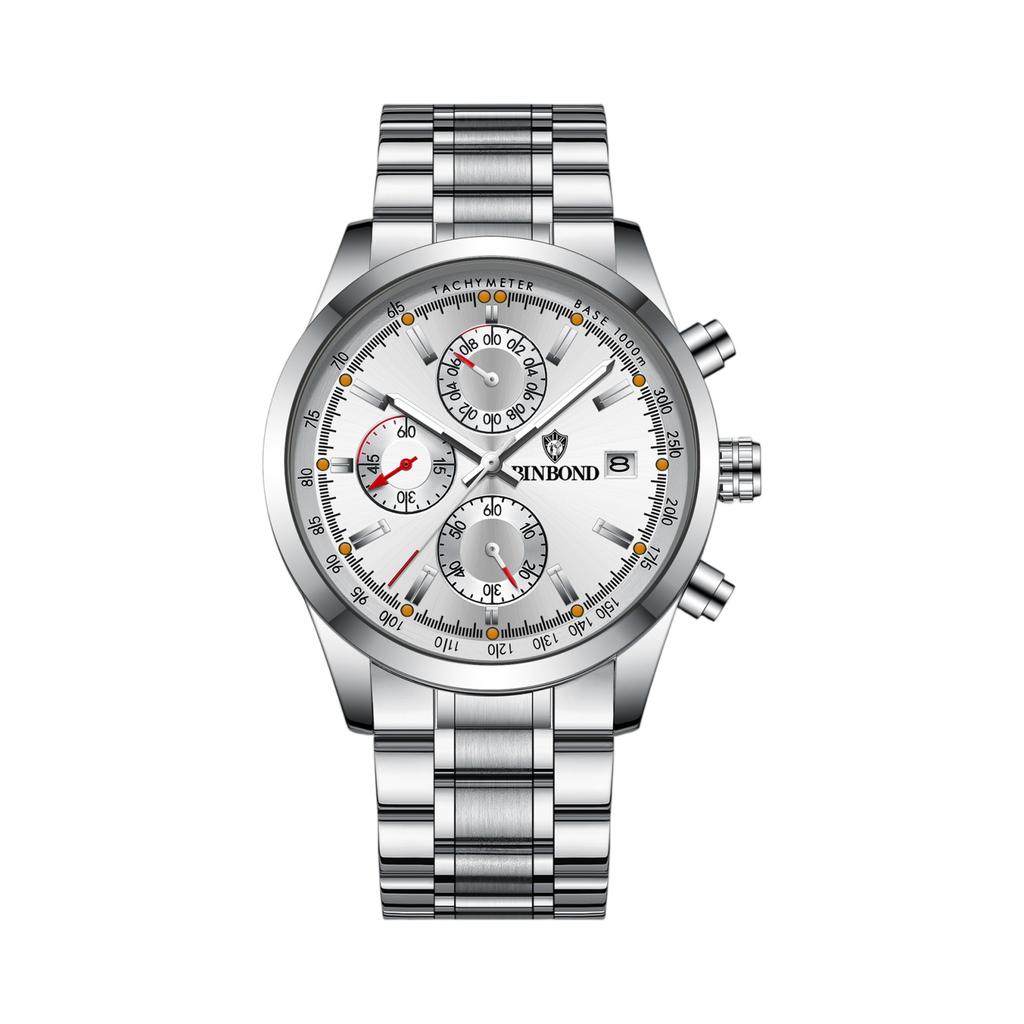 Мужские водонепроницаемые светящиеся наручные часы-будильник для бега