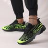 Модная беговая обувь мужская спортивная дышащая легкая удобная атлетическая нескользящая обувь на все сезоны с мягкой амортизацией для мужчин для бега