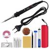 80W Soldering Iron LCD Display Temperature Adjustable 220V 110V Solder Desoldering Soldering Tool Kit