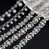 Pearl and Diamond Rhinestone Chain for DIY Clothing and Accessories