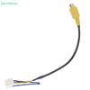 1x Car Reversing Rear View Cable -Adaptor Car Stereo Radio DVD 10pin Rear View Backup Camera Cable Connector For-Android Car