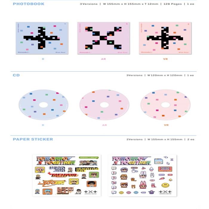 ЗАВТРА X ВМЕСТЕ (TXT) - МИНИЗОД1 : СИНИЙ ЧАС [Случайная версия]
