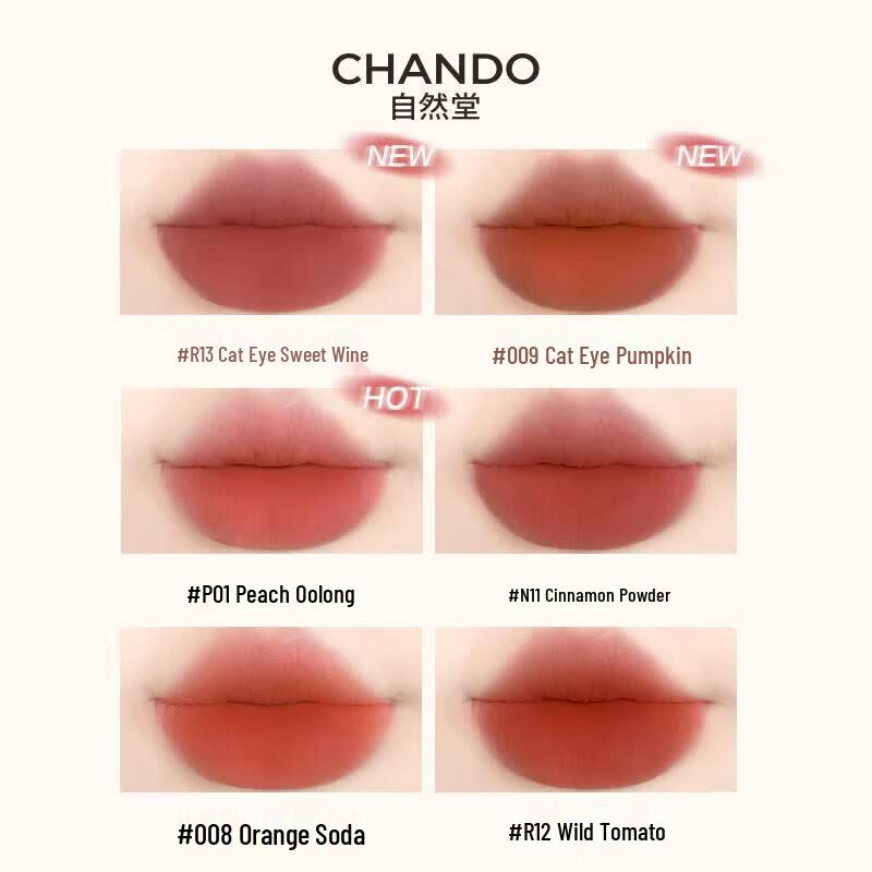 CHANDO Velvet Matte Lip Tint