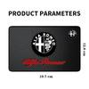 NSTJE1 Car Ornament PVC Anti-Slip Mat Sticky Pad Dashboard Accessories For Alfa Romeo Giulia Stelvio Junior Tonale 33 Stradale 4C Giu