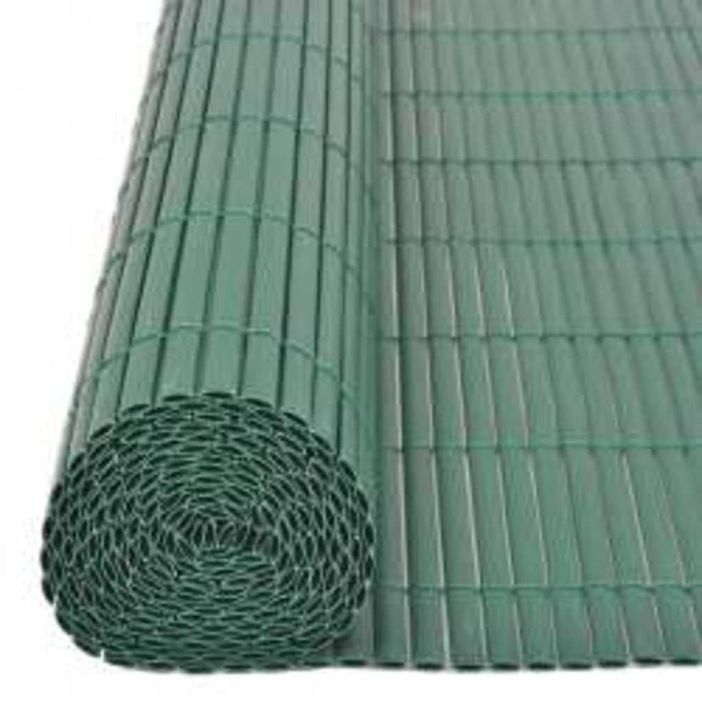 Vidaxl Ogrodzenie Dwustronne, 110X500 Cm, Zielone