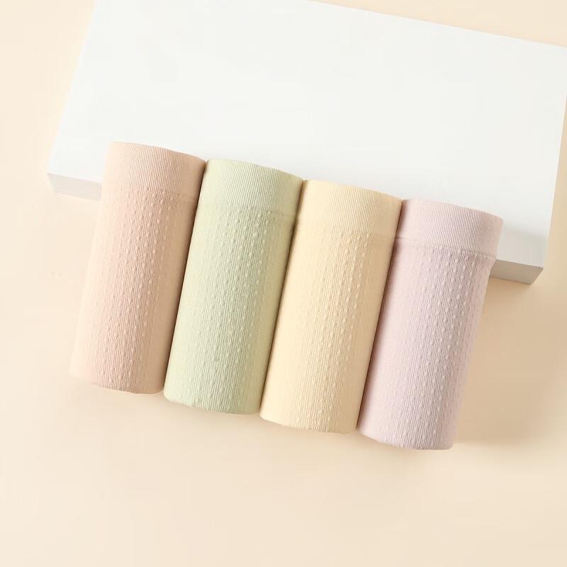 Женское антибактериальное нижнее белье с высокой талией Fenteng (4-Pack)