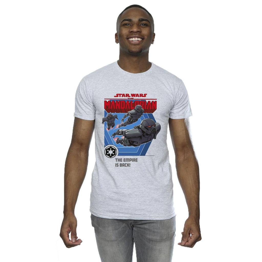Star Wars Mens The Mandalorian Empire Is Back T-Shirt