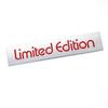 3D Metal Letters LIMITED EDITION Logo Rear Trunk Car Emblem Badge Sticker Decals For Volkswagen VW Golf Touareg AccessoriesLP10