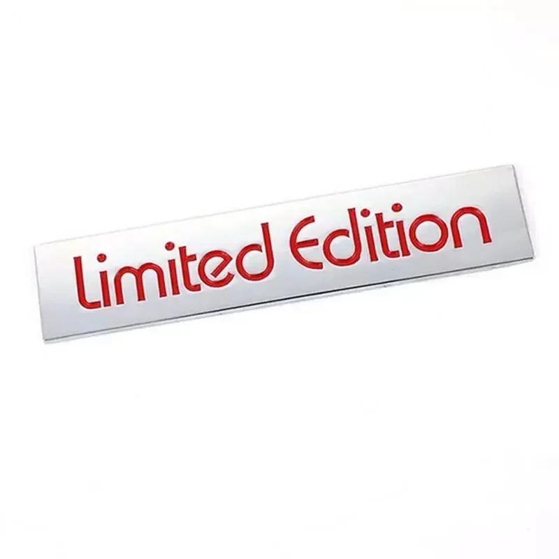 3D Metal Letters LIMITED EDITION Logo Rear Trunk Car Emblem Badge Sticker Decals For Volkswagen VW Golf Touareg AccessoriesLP10