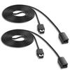 EFUTURE Extended Cable for Snes Mini NES Classic Edition Controller 2pcs