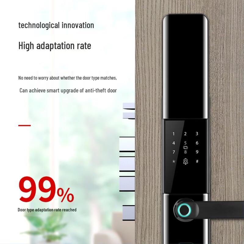 ZUCON Smart Fingerprint Door Lock F691P CN plug (adapter included)