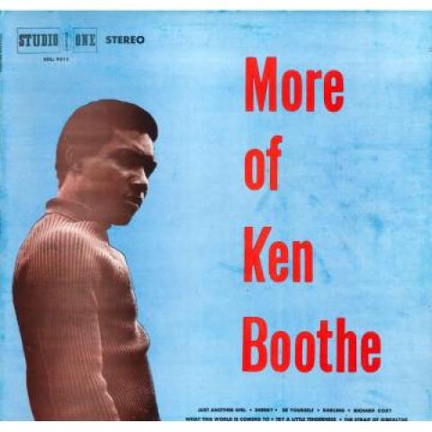 LP Record KEN BOOTHE More Of Ken Boothe SOL9010 Studio One 1969 US Reggae Ska Dub Used