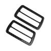 Carbon fiber style center console upper air AC vent cover trim for Toyota Tacoma
