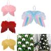 Wings 5pcs Angel Christmas Feather Baubles Tree Hanging Ornament Diy Decor Craft