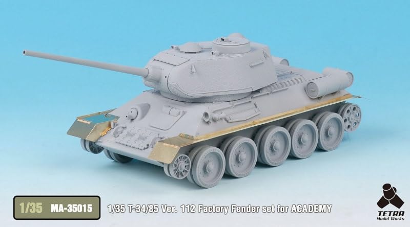 Tetra Model MA Series Russian Tank 112 Factory Fender Set Plastic Model Parts MA3515 1/35 T-34/85 No. (AC)