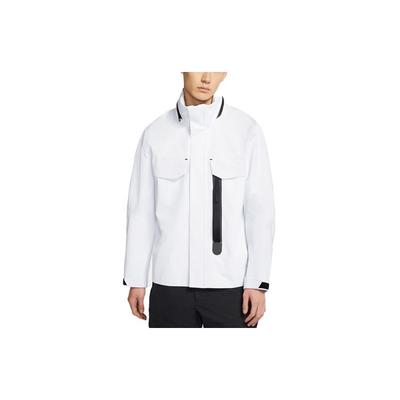 Спортивная одежда Tech Pack Color-Block Складная куртка с капюшоном Мужская верхняя одежда Белый CZ9310-100