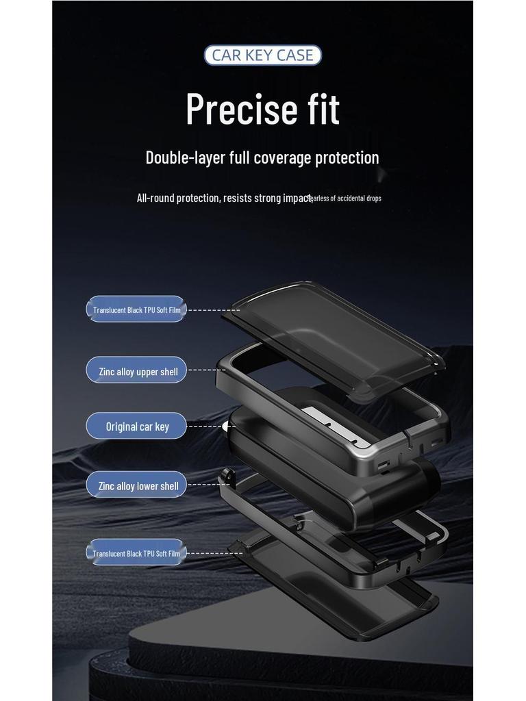 Чехол для брелока 2023 Mitsubishi Outlander/ASX/Lancer EX/Eclipse Cross