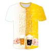 Beer 3D Print T Shirt Children Boys T Shirts Short Sleeve Children Girls Harajuku T Shirts Kids Popular Super Cool Tops Tees