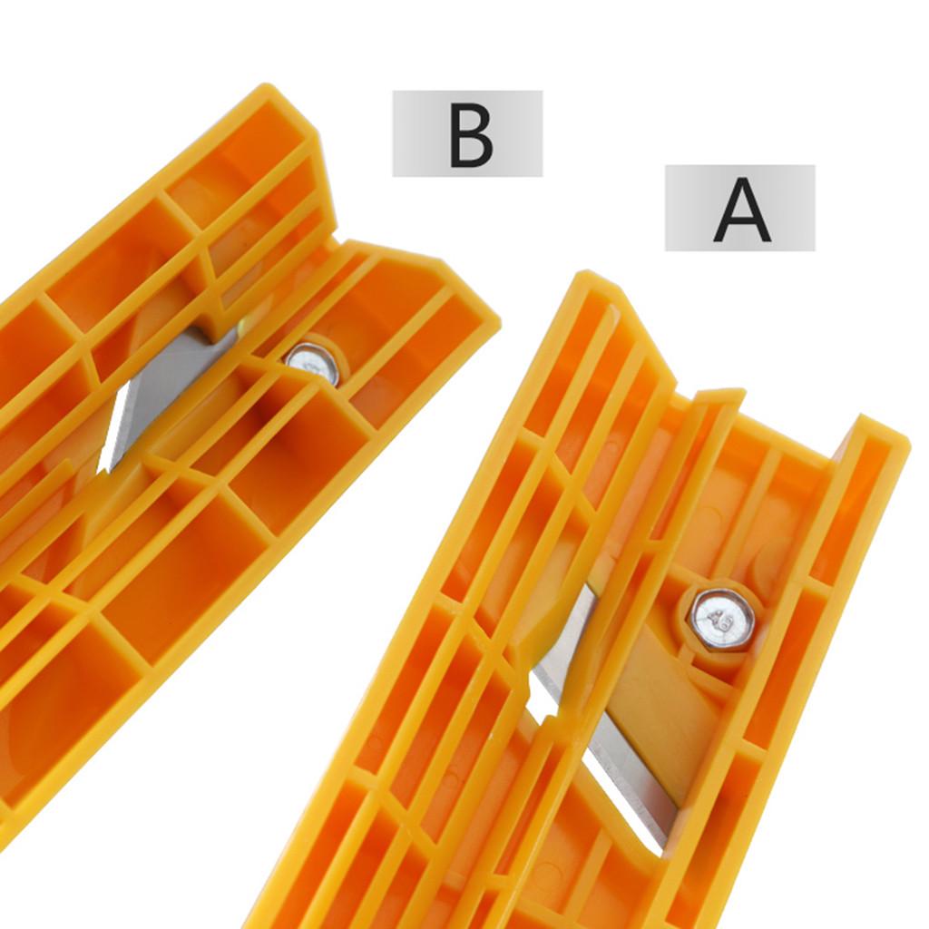 Инструмент для строгания гипсокартона Плоский квадратный инструмент для снятия фаски с кромки гипсокартона Ручной инструмент для деревообработки