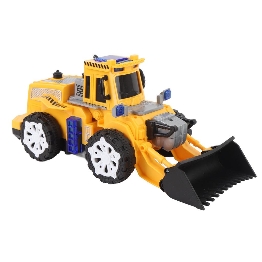 Игрушка бульдозер строительный электрический универсальный автоматический трансформирующийся бульдозер игрушка инженерная машина
