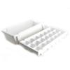 PEARL METAL Ice Tray, Medium, 21-Cup, with Box, White, Coolis, Made In Japan, H-5235