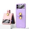 Модный складной дизайнерский стеклянный пленочный чехол для Samsung Galaxy Z Flip 4 Flip4 5g Flip5 Flip3 Flip 3 5 Zflip3 Zflip4 чехлы