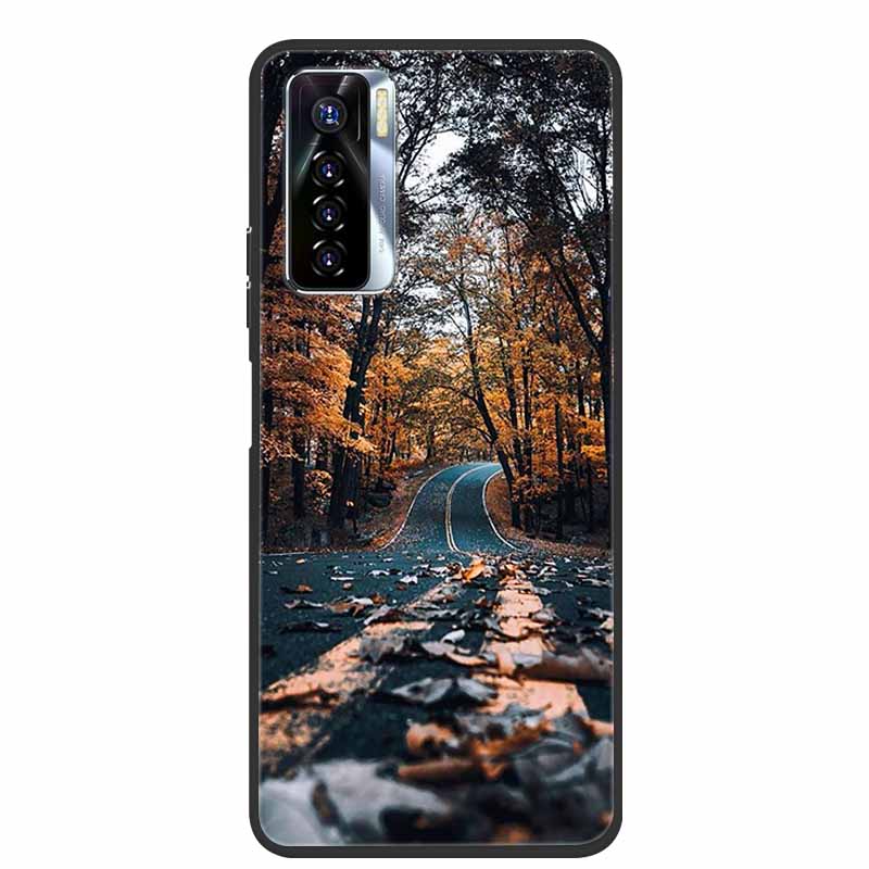 Для Tecno Camon 17 Pro Чехлы 17P 17 Мягкий ТПУ Силиконовый Чехол для Телефона для Tecno Camon 17P Задняя Крышка Бампер Fundas Camon17 CG7n Capa