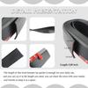 7.64Ft Car Front Bumper Lip Spoiler With Self-Adhesive,Rubber Bumper Protector Protects Bumper Lip,Universal Front Lip Spoiler Automotive Exterior