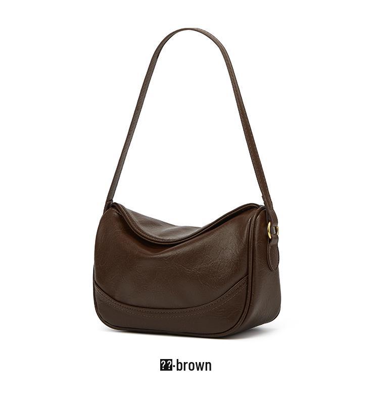 2025 Meillard Винтажный Корейский Дизайн Женская Сумка Кроссбоди и На Плечо - Универсальный Стиль Пельмень