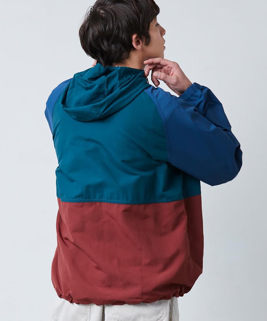 LL Bean Mountain Classic Япония Разноцветный 0TVB733008 Мужской анорак, Разноцветный, Посадка, XL, Ель/Тосканский оливковый,