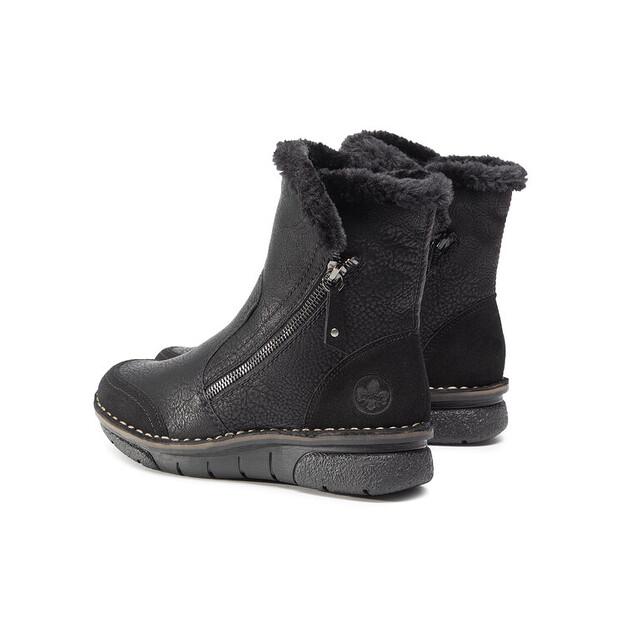 Ботильоны Rieker 73371-00, черные