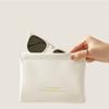 Coin Money Bags PU Coin Purse Leaf Spring Bag Lipstick Cosmetic Bag Women Change Storage Bag
