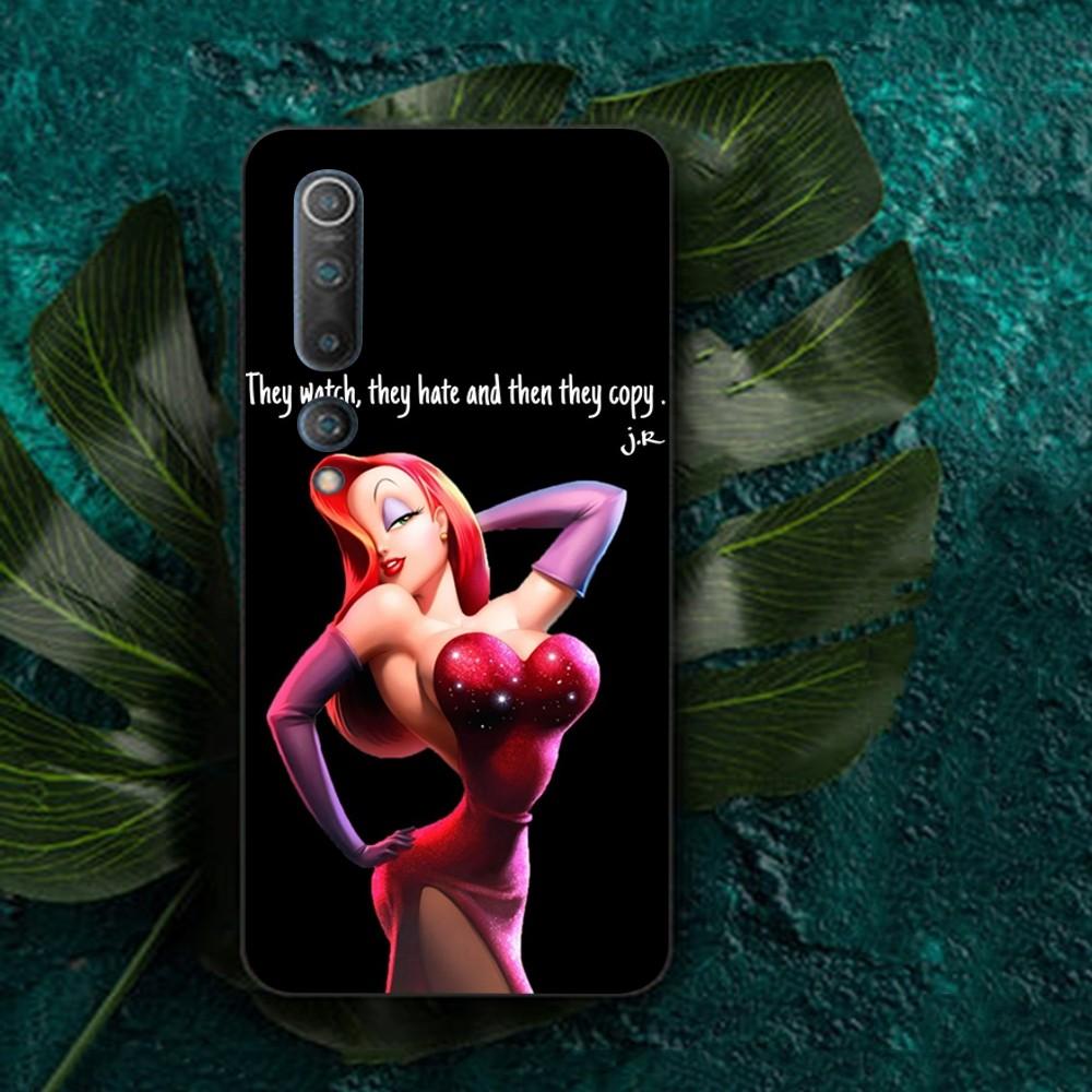 Сексуальный чехол для телефона Jessica Rabbit для Redmi Note 4 X 5 A 6 7 8 T 9 9S 10 11 11S 11Epro Poco M3 Pro